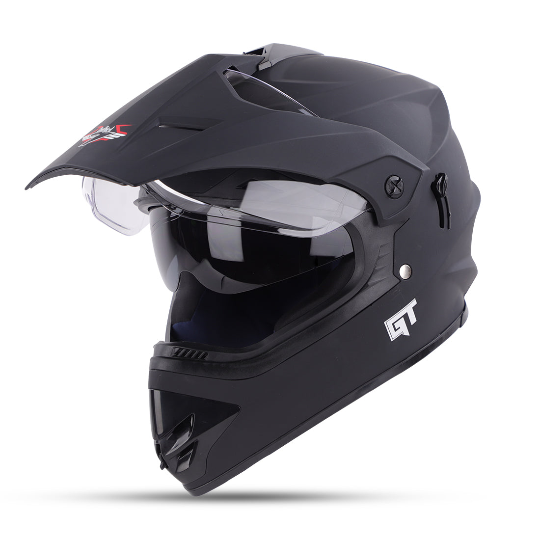 Steelbird GT Off Road ISI Certified Motocross Double Visor Full Face H –  Shop On Steelbird