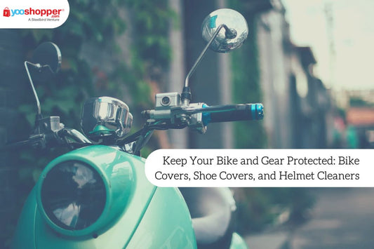 Keep Your Bike and Gear Protected Bike Covers, Shoe Covers, and Helmet Cleaners