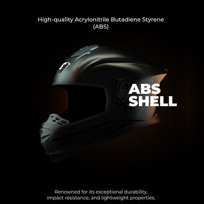 Steelbird SBH-57 Fighter ISI and DOT Certified Full Face Helmet for Men and Women with Inner Chrome Sun Shield (Glossy Bronze Ember)