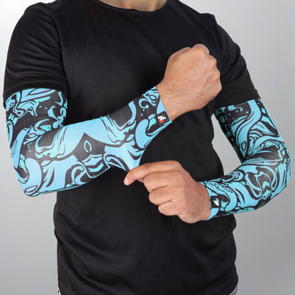 Steelbird Jispa 1.0 Sleeves-Blue