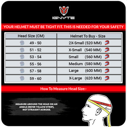 Ignyte IGN-4 Atomixx ISI/DOT Certified Full Face Graphic Helmet with Outer Anti-Fog Clear Visor and Inner Smoke Sun Shield (Glossy Fluo Neon Neon)