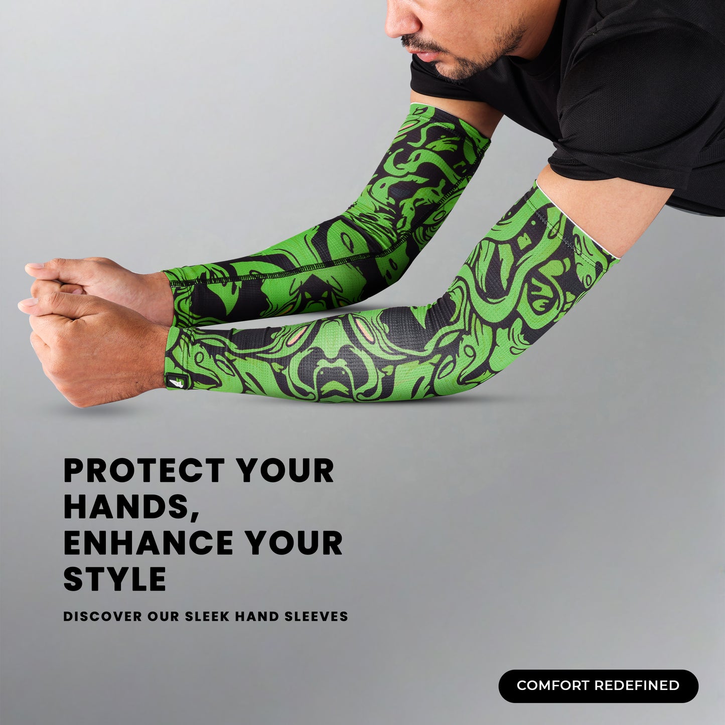 Steelbird Jispa 1.0 Sleeves-Green