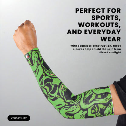 Steelbird Jispa 1.0 Sleeves-Green