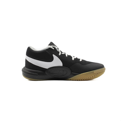 Nike Hyperquick Men/Women Sports Shoes (Black/Flat Silver/White)