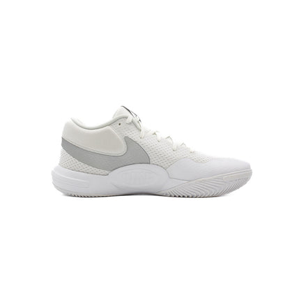 Nike Hyperquick Men/Women Sports Shoes (White/Photon Dust/Metallic Silver)