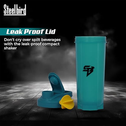 Steelbird Beast 700ml: High-Performance Gym Protein Shaker Bottle - Boost Your Workout! (Green)