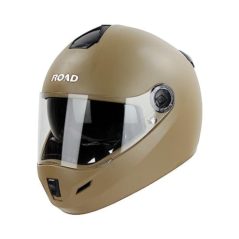 Steelbird SBH-34 Road ISI Certified Full Face Helmet with Inner Smoke ...