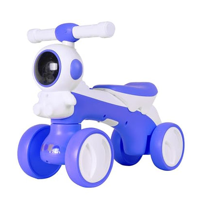 Koko Astronaut Balance Bike for Toddlers – Lightweight Ride-On Toy with Sturdy Wheels, Safe and Fun Indoor/Outdoor Bike for Kids, Ages 1-3 (Blue)