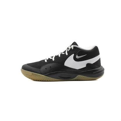 Nike Hyperquick Men/Women Sports Shoes (Black/Flat Silver/White)