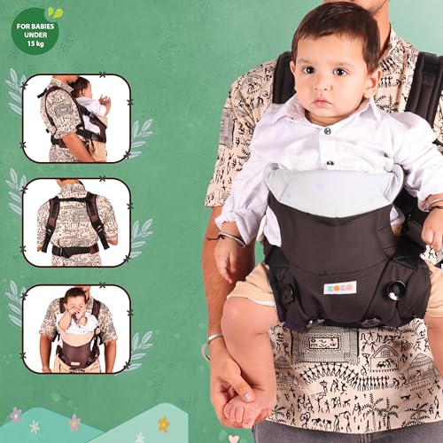 Koko Elegant Adjustable Baby Carrier Cum Kangaroo Bag Lightweight and Shop On Steelbird A Steelbird Venture