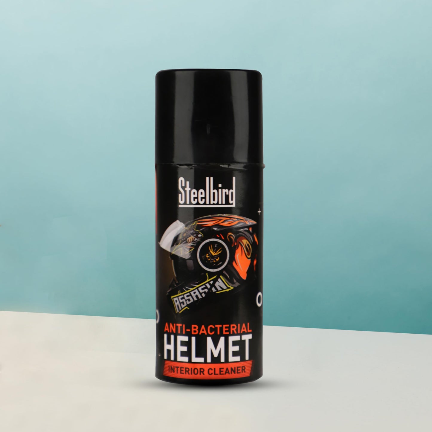 Steelbird Helmet Interior Foam Cleaner Anti Bacterial Spray, Deep Cleaning for Helmet Interior, Protects from Hair Loss