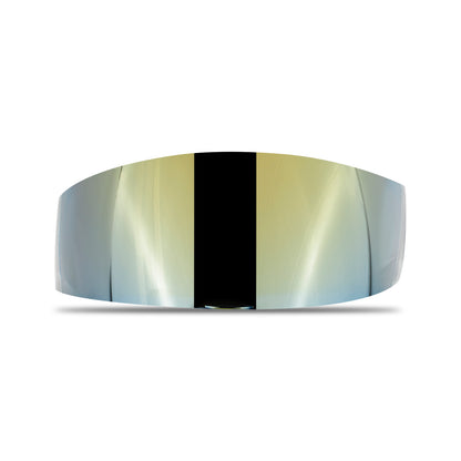 Steelbird SB-34 Helmet Visor Compatible for All SB-34 Model Helmets (Chrome Gold Visor)