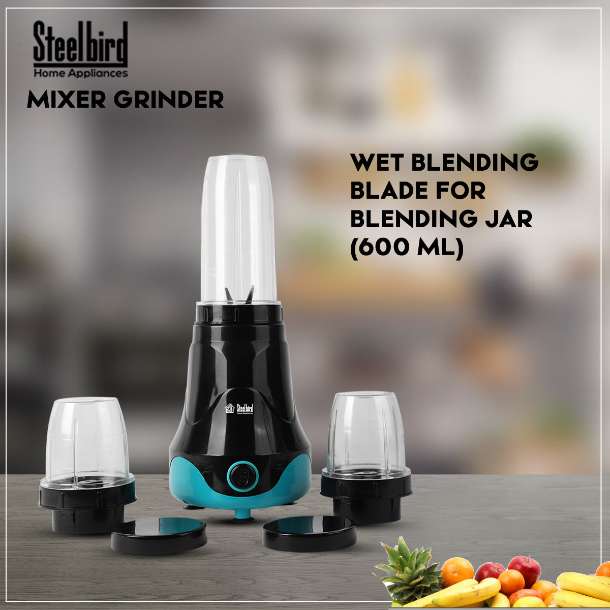 Mixer grinder store all in one